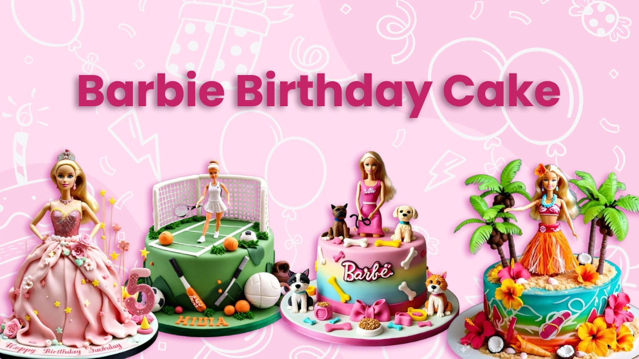 Barbie Birthday Cake